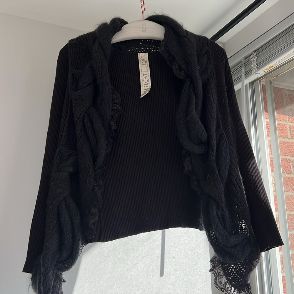 Unique Brown Cardigan
